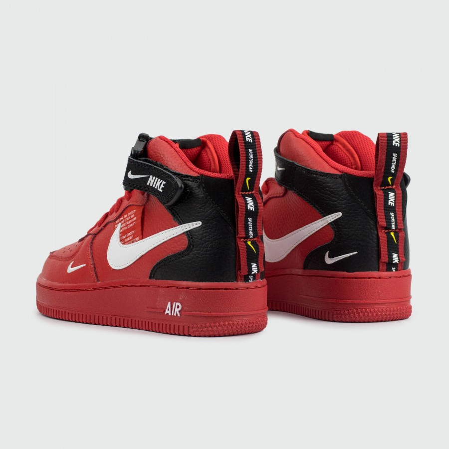 кроссовки Nike Air Force 1 Mid LV8 Utility Red