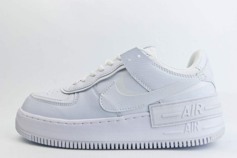 кроссовки Nike Air Force 1 Wmns Shadow Triple White