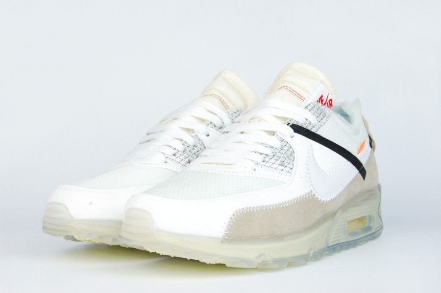 кроссовки Nike Air Max 90 x Off-White White