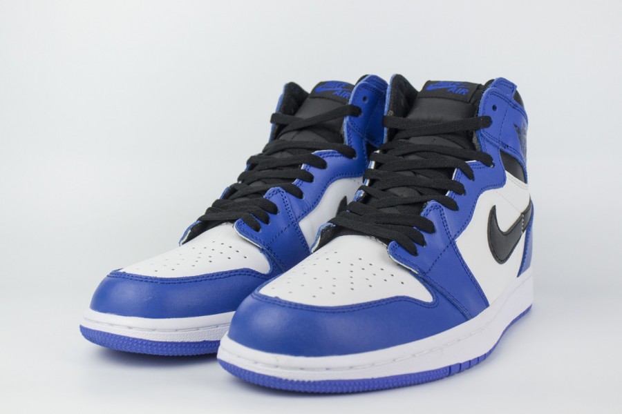 кроссовки Nike Air Jordan 1 Retro Blue / White