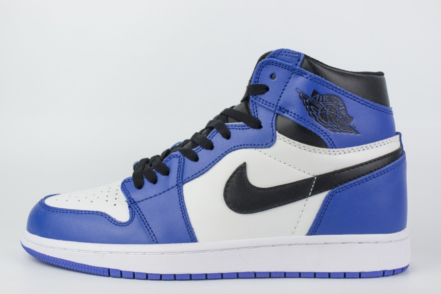 кроссовки Nike Air Jordan 1 Retro Blue / White