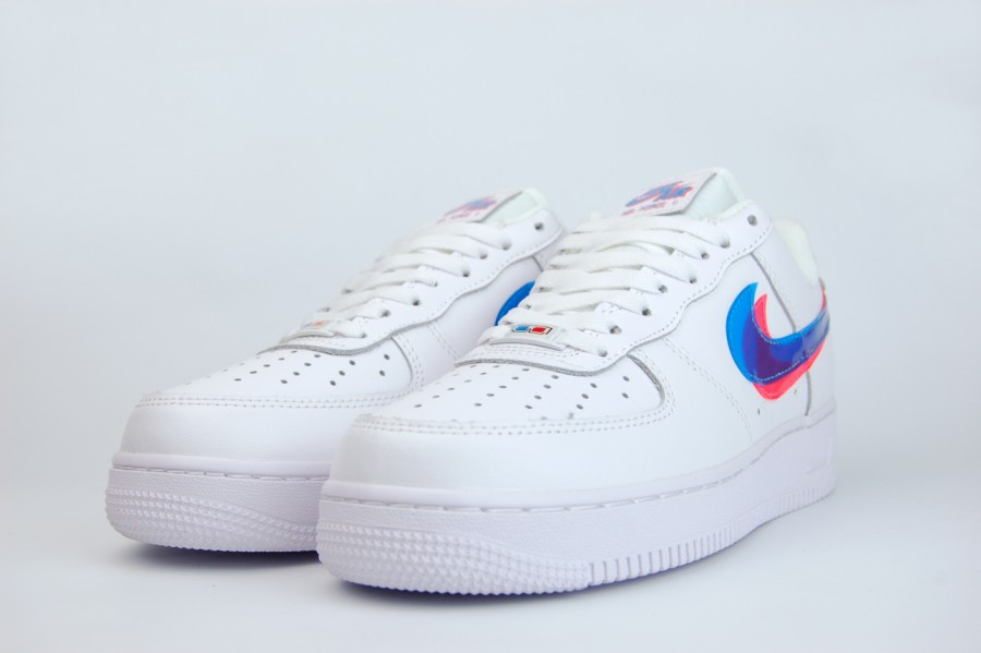 кроссовки Nike Air Force 1 Low 3D Glasses White