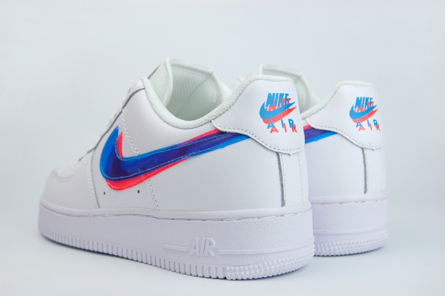 кроссовки Nike Air Force 1 Low 3D Glasses White