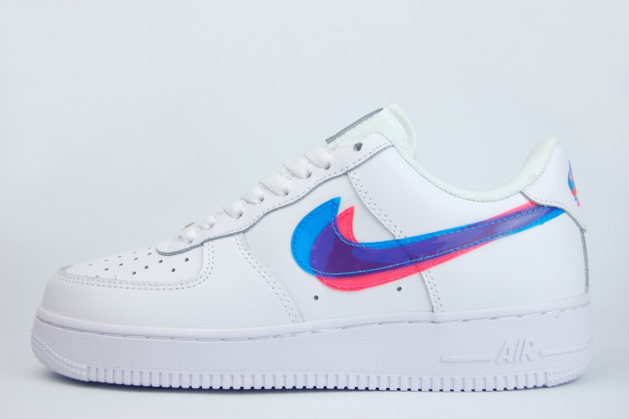 кроссовки Nike Air Force 1 Low 3D Glasses White
