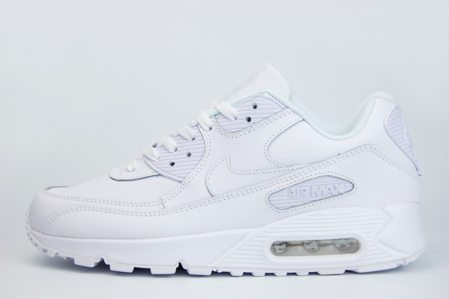 кроссовки Nike Air Max 90 Triple White