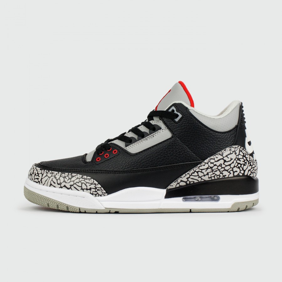 кроссовки Nike Air Jordan 3 Retro Black Cement