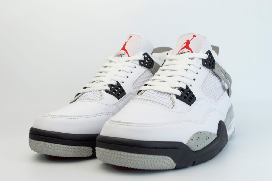 кроссовки Nike Air Jordan 4 Retro White Cement
