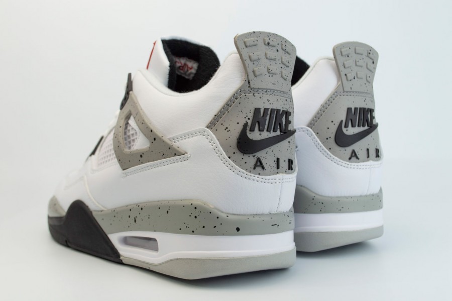 кроссовки Nike Air Jordan 4 Retro White Cement