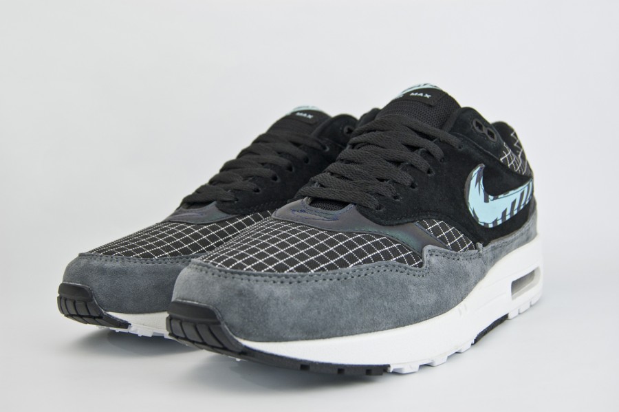 кроссовки Nike Air Max 1 Black / Grey