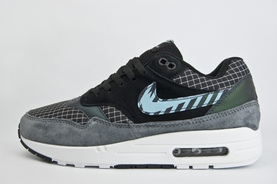 кроссовки Nike Air Max 1 Black / Grey