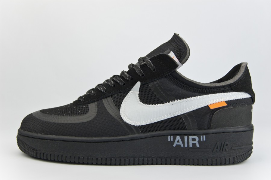 кроссовки Nike Air Force 1 Low x Off-White Triple Black
