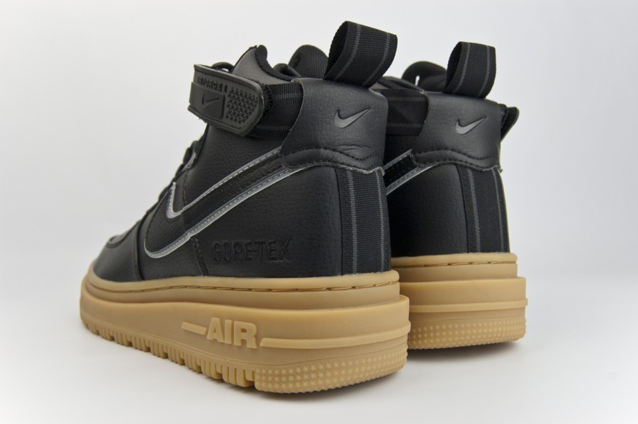 кроссовки Nike Air Force 1 GTX Boot Black / Gum
