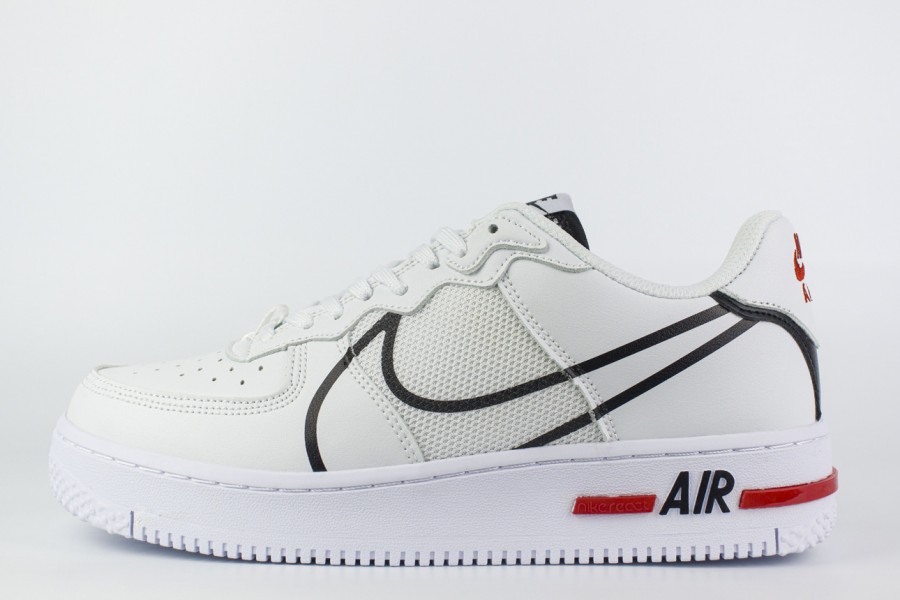кроссовки Nike Air Force 1 React D/MS/X White