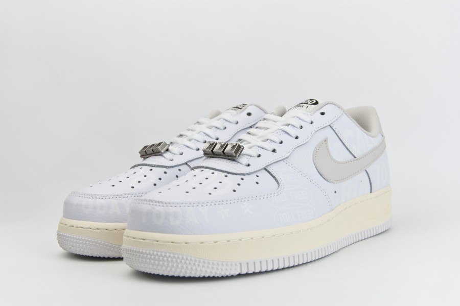 кроссовки Nike Air Force 1 Low 1-800 White