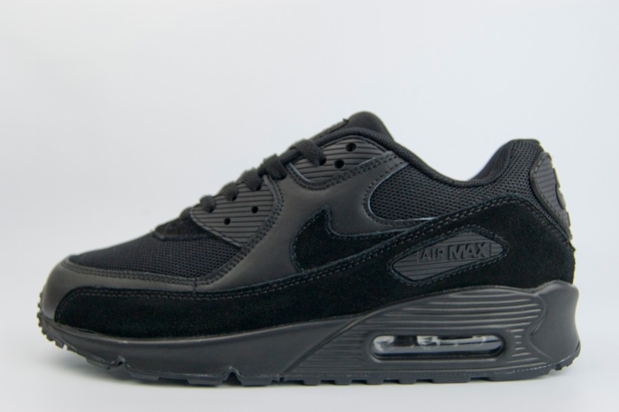 кроссовки Nike Air Max 90 Suede Triple Black
