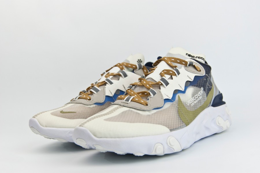 Кроссовки Nike React Element White / Blue