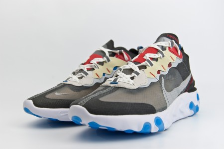Кроссовки Nike React Element Black / Blue