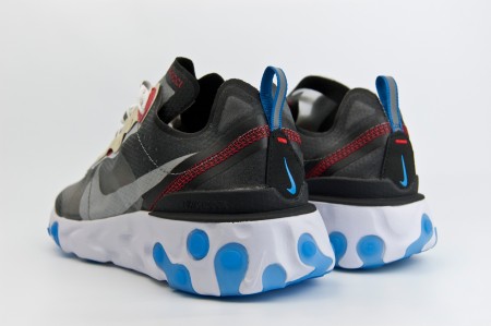 Кроссовки Nike React Element Black / Blue
