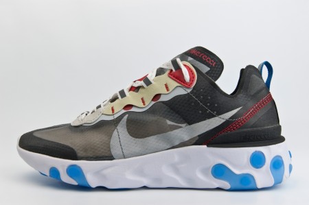 Кроссовки Nike React Element Black / Blue