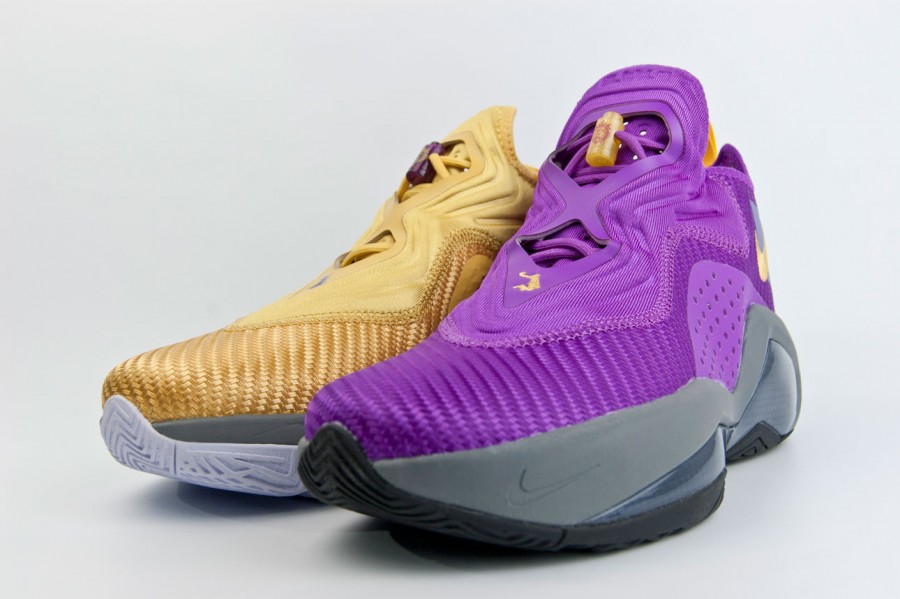 кроссовки Nike LeBron Soldier 14 Lakers