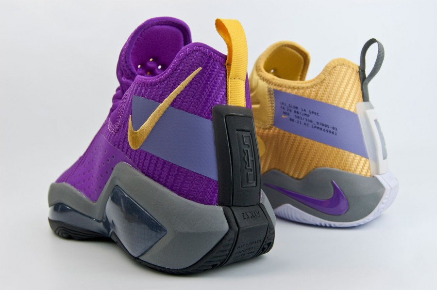 кроссовки Nike LeBron Soldier 14 Lakers