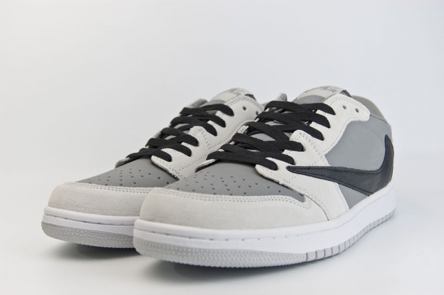 кроссовки Nike Air Jordan 1 Low x Travis Scott L. Grey