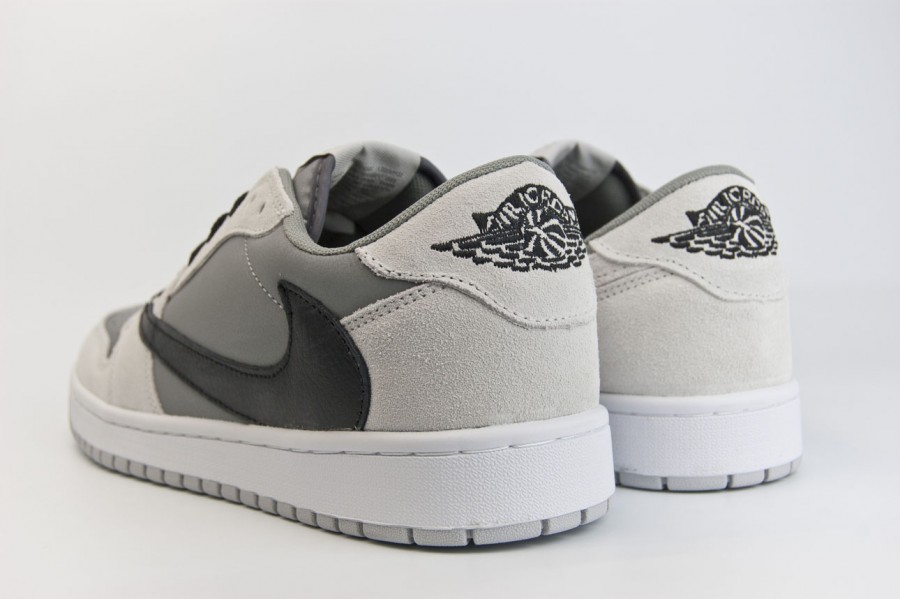 кроссовки Nike Air Jordan 1 Low x Travis Scott L. Grey