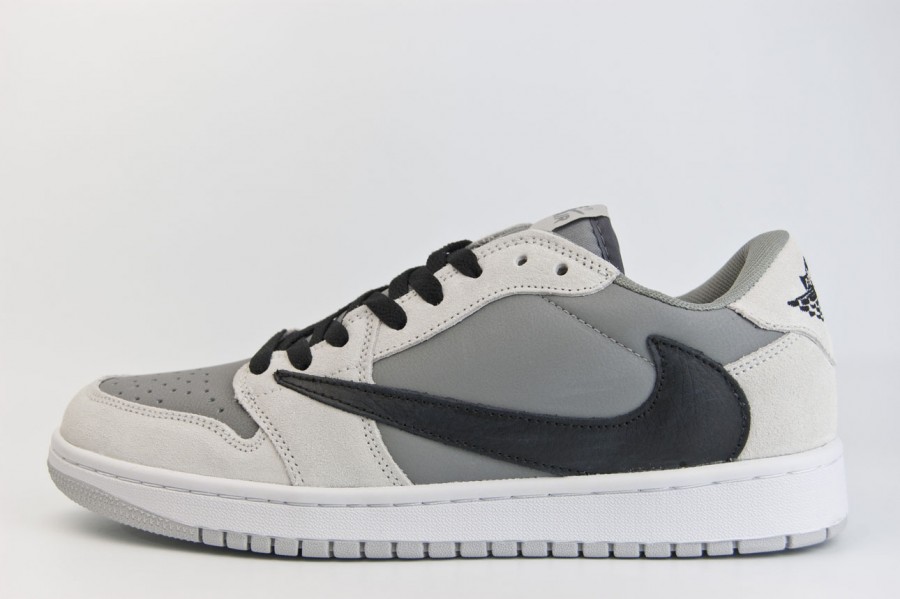 кроссовки Nike Air Jordan 1 Low x Travis Scott L. Grey