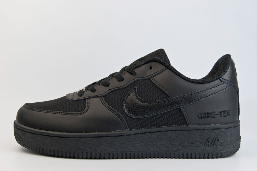 кроссовки Nike Air Force 1 Low Gore-tex Triple Black