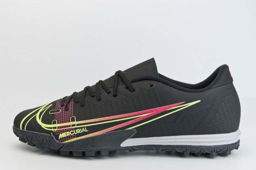 футбольная обувь Nike Mercurial Vapor 14 Pro TF Black / Grey