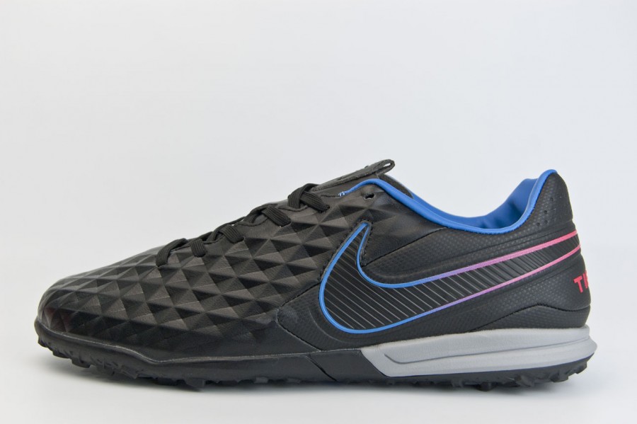 футбольная обувь Nike Tiempo Legend 8 PRO TF Black / Blue