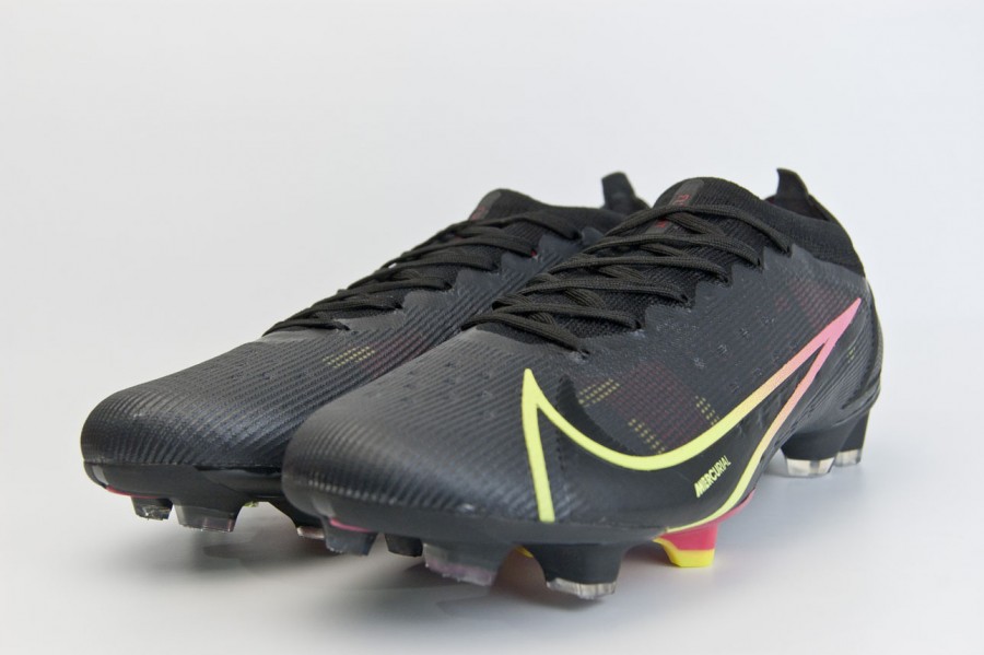 футбольная обувь Nike Mercurial Vapor 14 Elite FG Black-Cyber
