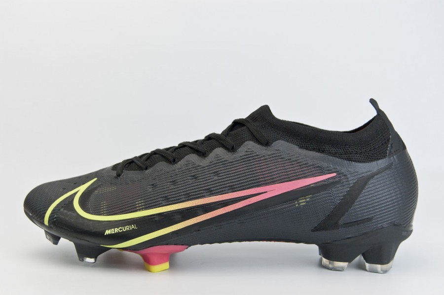 футбольная обувь Nike Mercurial Vapor 14 Elite FG Black-Cyber