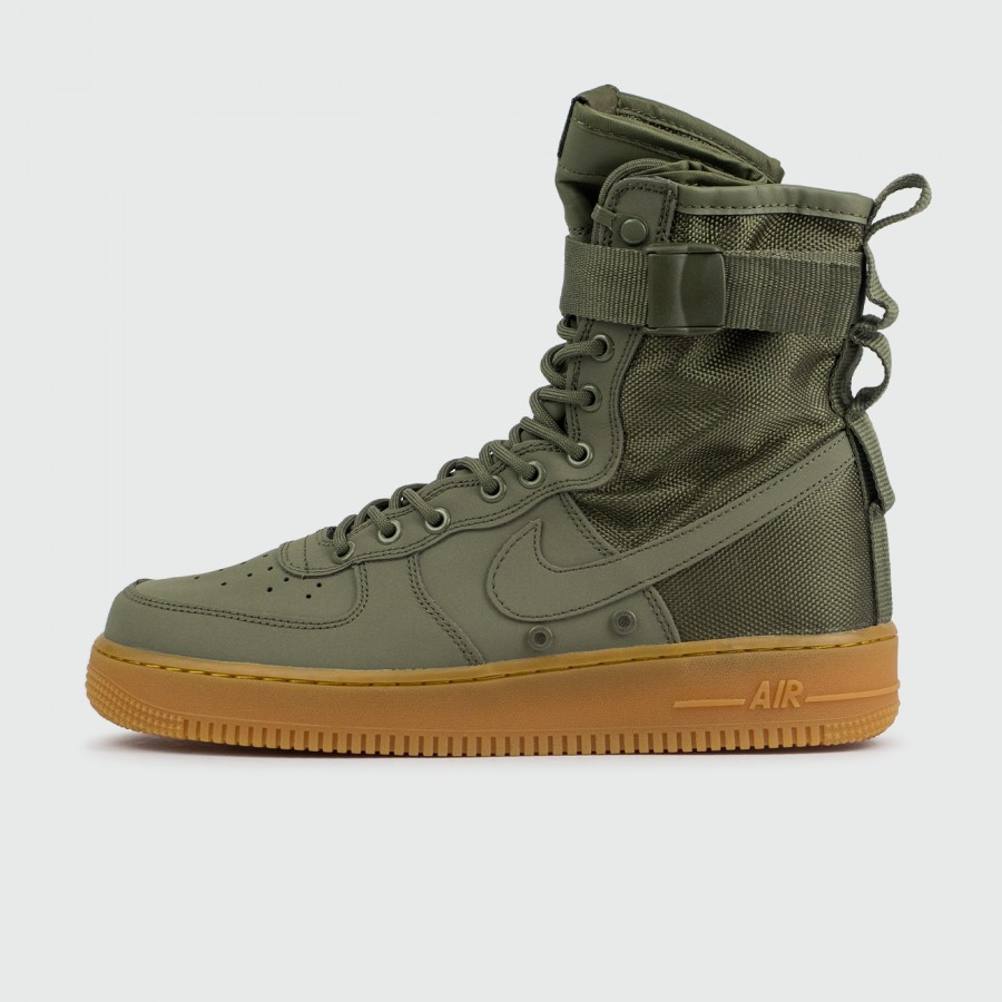 кроссовки Nike SF Air Force 1 High Green / Gum