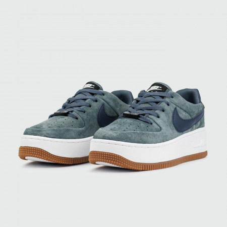 Nike air force 1 sage low gray best sale