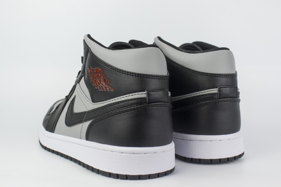 кроссовки Nike Air Jordan 1 Black / Grey / Red