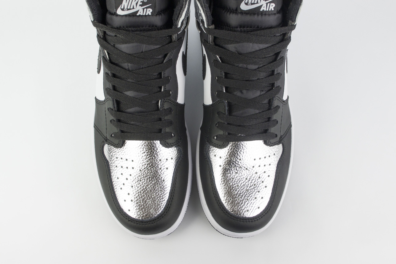 Nike Air Jordan 1 Silver Toe