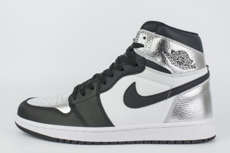 кроссовки Nike Air Jordan 1 Silver Toe