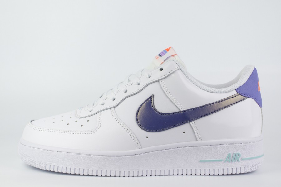 кроссовки Nike Air Force 1 Low Wmns White / Blue