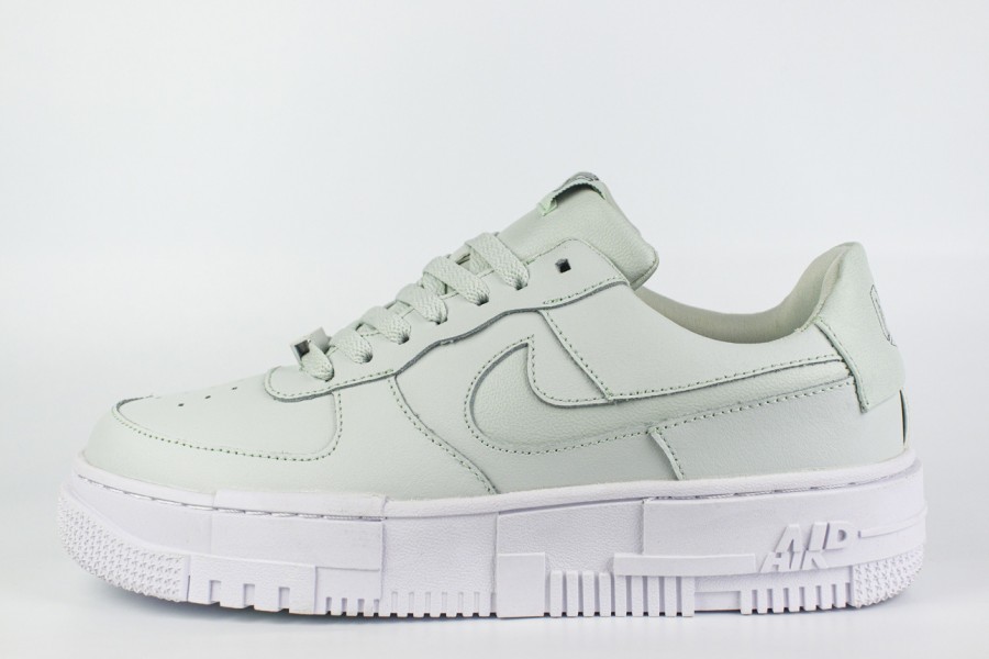 кроссовки Nike Air Force 1 Low Pixel Wmns Lthr Mint / White