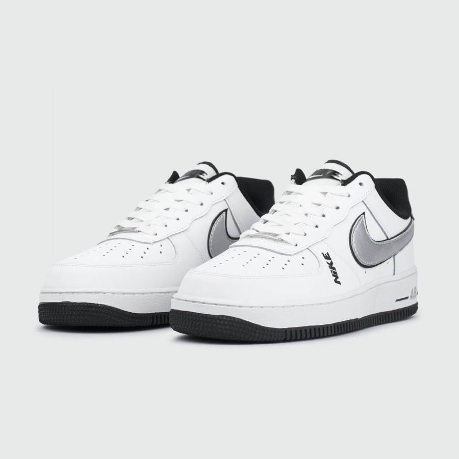 кроссовки Nike Air Force 1 Low White / Silver / Black