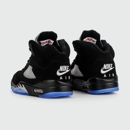 кроссовки Nike Air Jordan 5 Black Metallic