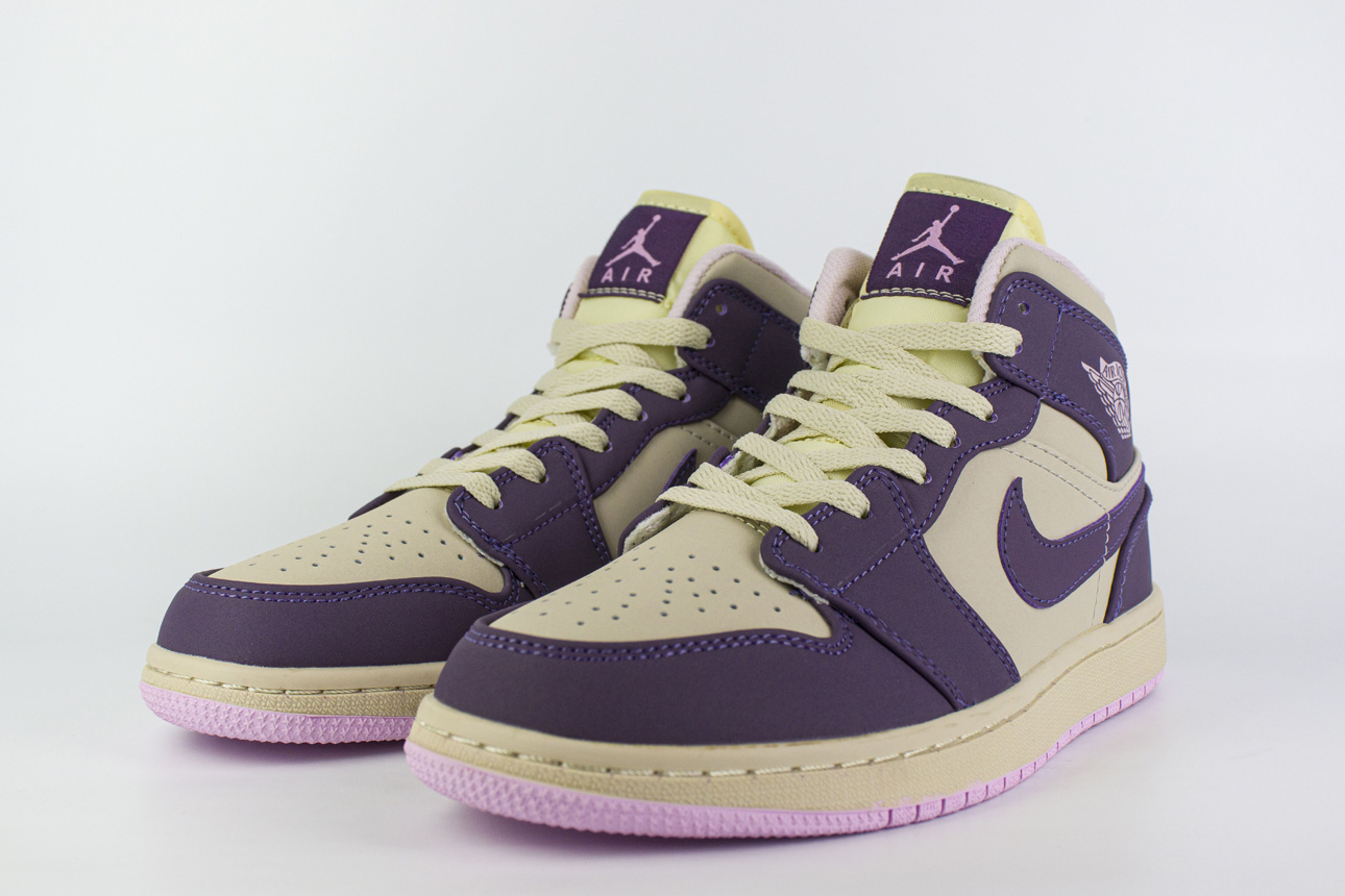 Nike Air Jordan 1 Wmns Pro Purple / Desert Sand