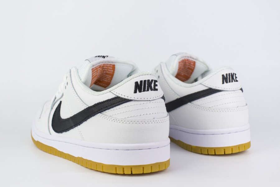 кроссовки Nike SB Dunk Low White / Black