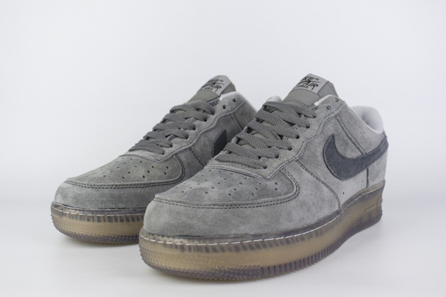 кроссовки Nike Air Force 1 Low Suede Grey