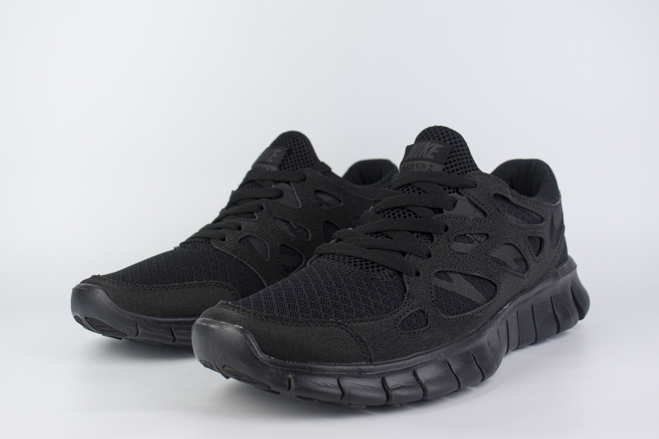 Nike Free Run 2 Triple Black