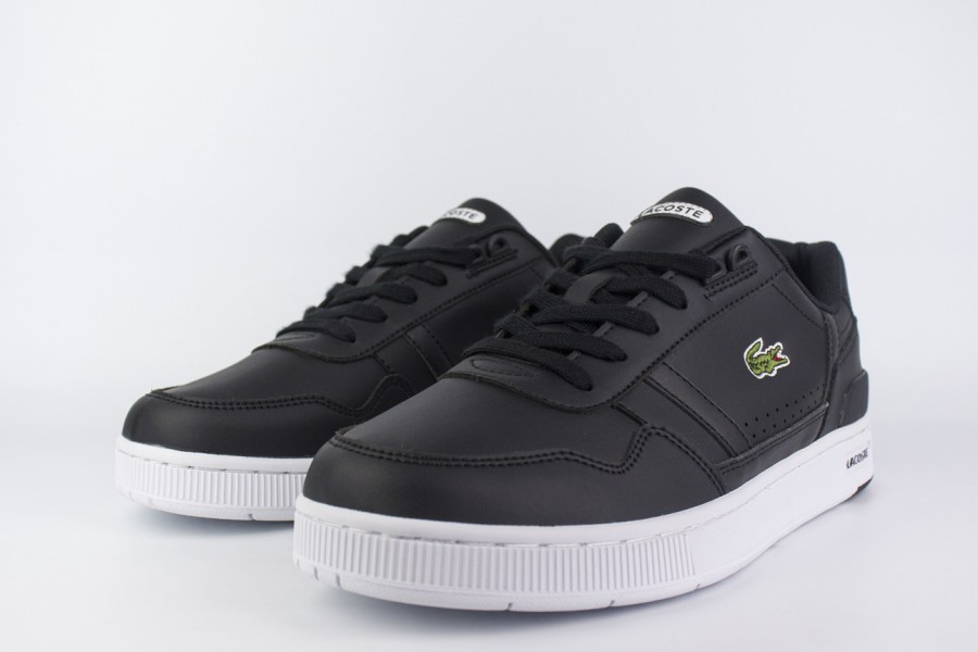 кеды Lacoste T-Clip Black / White