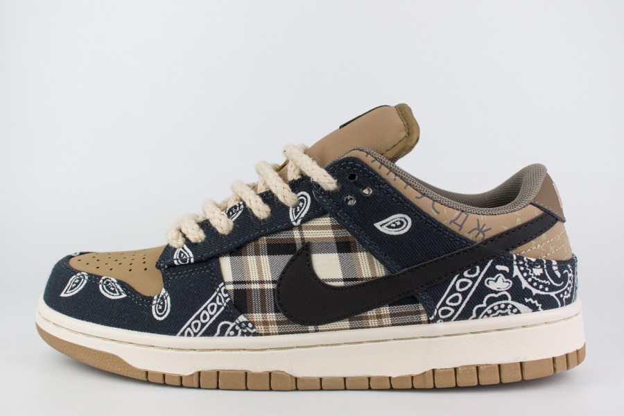 кроссовки Nike Dunk Low SB x Travis Scott