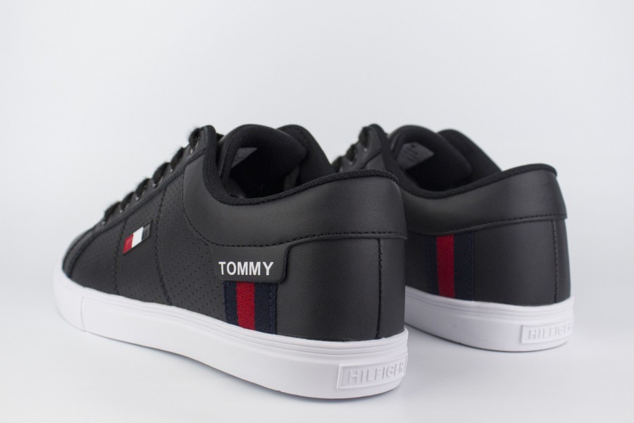 кеды Tommy Hilfiger Essential Sneaker Black / White