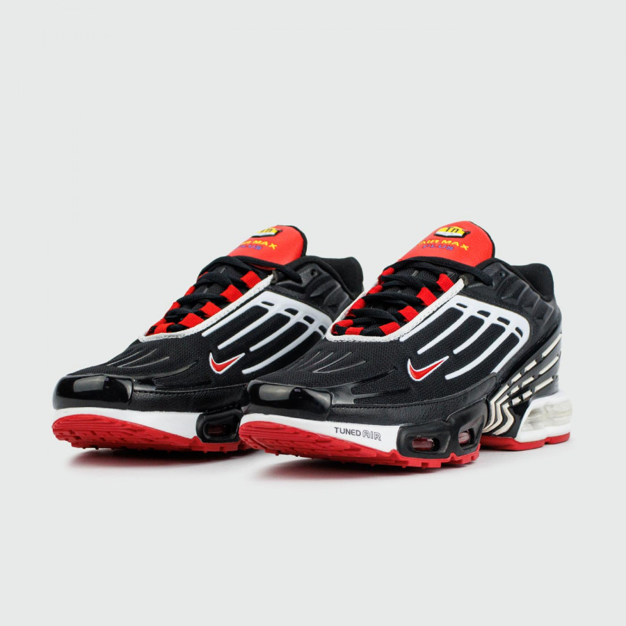 кроссовки Nike Air Max Plus 3 Tn Black / Red / Wh.